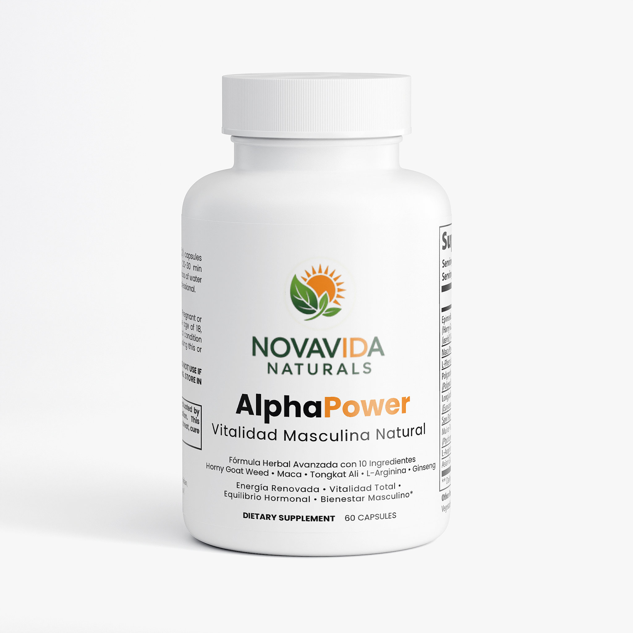 AlphaPower - Suplemento Salud Masculina